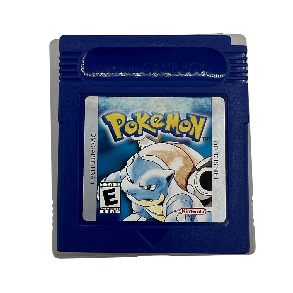 Authentic Nintendo Pokémon Blue Version for Game Boy TESTED